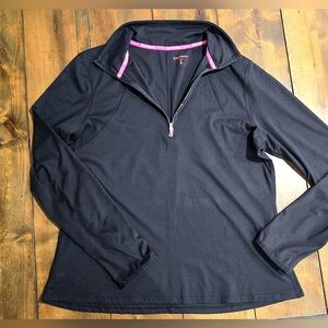 💥Juicy Couture Women's Logo Half Zip Run Top💥XL💥